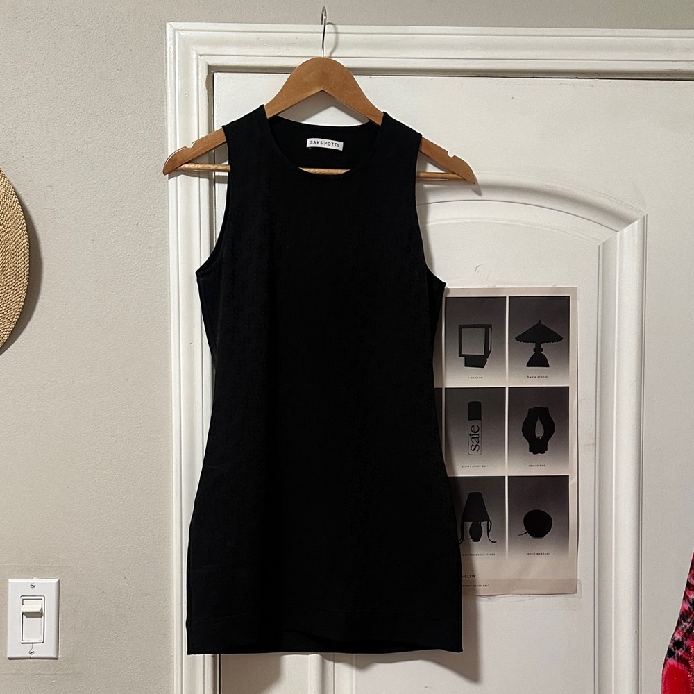 Saks Potts Black Mini Dress